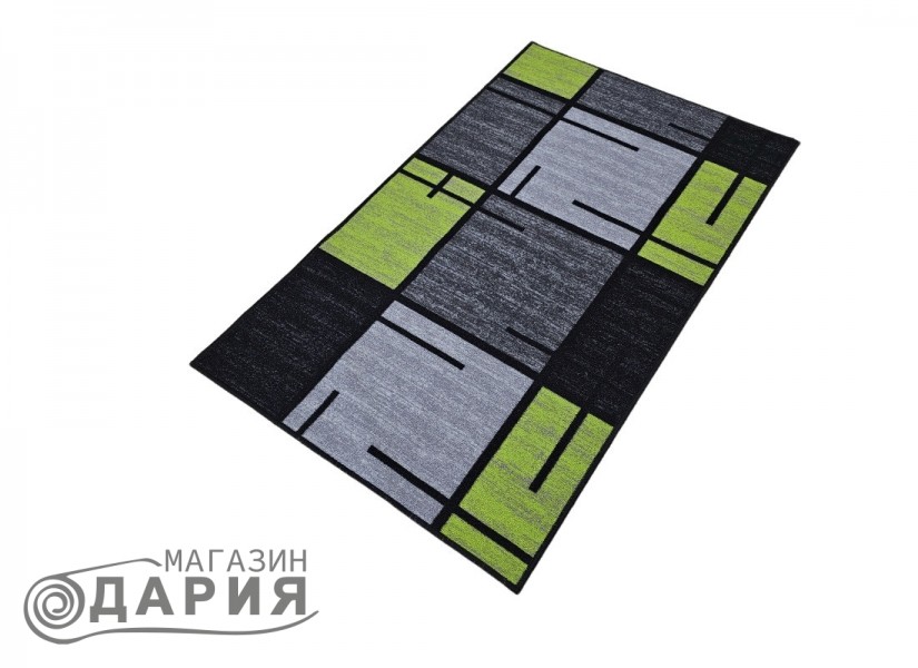 Мокетен килим ERIKA 8010 grey/green P